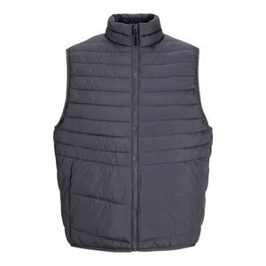 Jack And Jones Mens Estate Quilted Vest / Asphalt